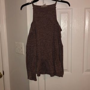 Shirt with bell sleeves